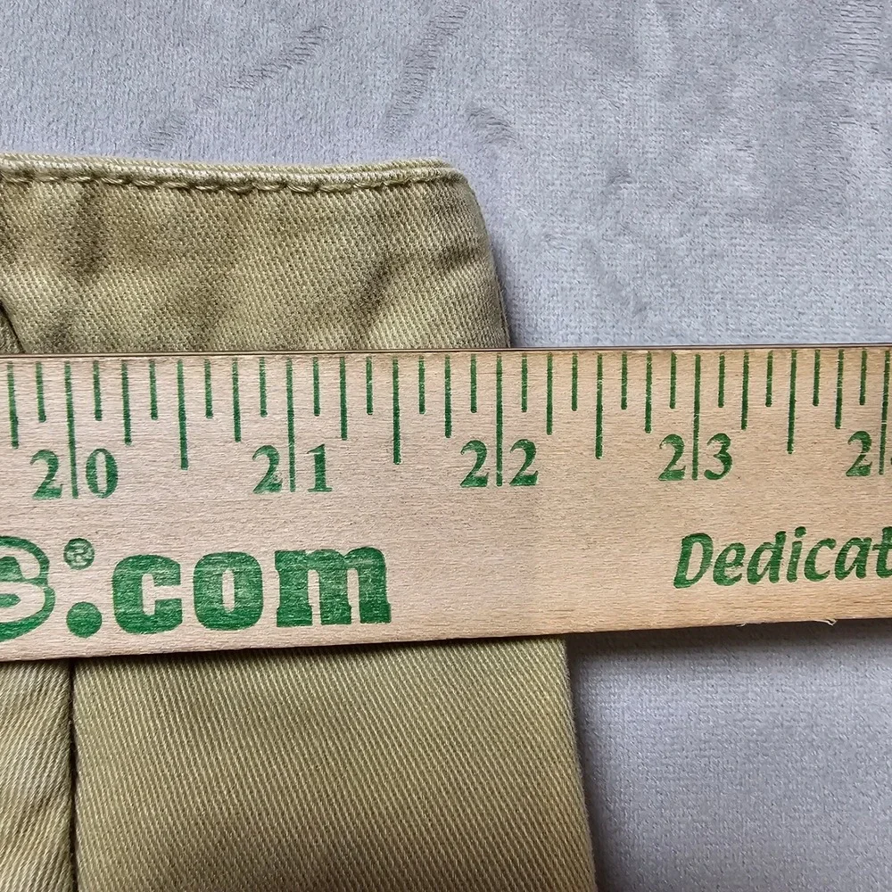 Ecko Unltd Mens Tan Khaki Cargo Shorts Size 44 Cotton Twill Multi-Pocket Utility